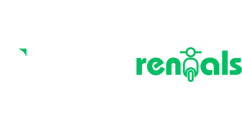 Gusti Bali Rentals Logo white